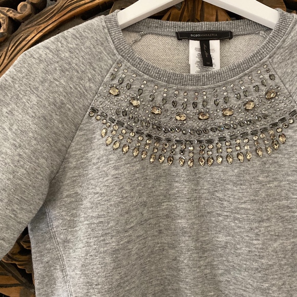 BCBG MAXAZRIA Asten Bead Embellished Sweater - Picture 3 of 8